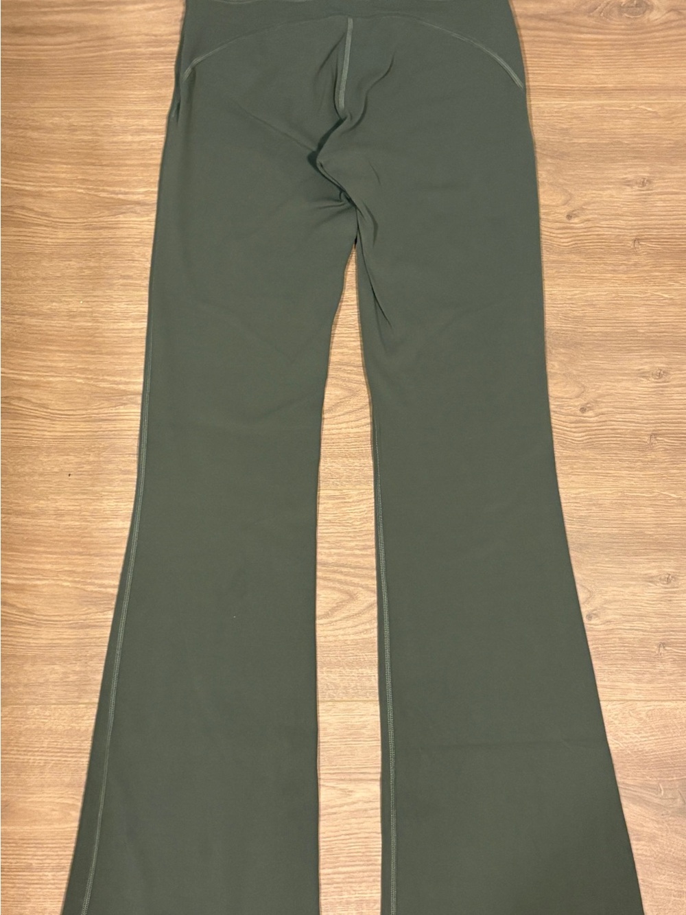 lululemon athletica Olive Green Boot-Cut Flare Pants